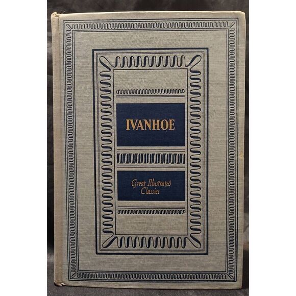 Ivanhoe by Sir Walter Scott- HC Great Illustrated Classics Published in 1941 - Picture 4 of 12
